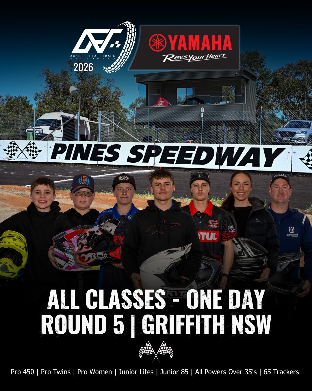 Aussie Flat Track Nationals - Round 5 — spectator event in Sydney, NSW on Saturday 10 October 2026