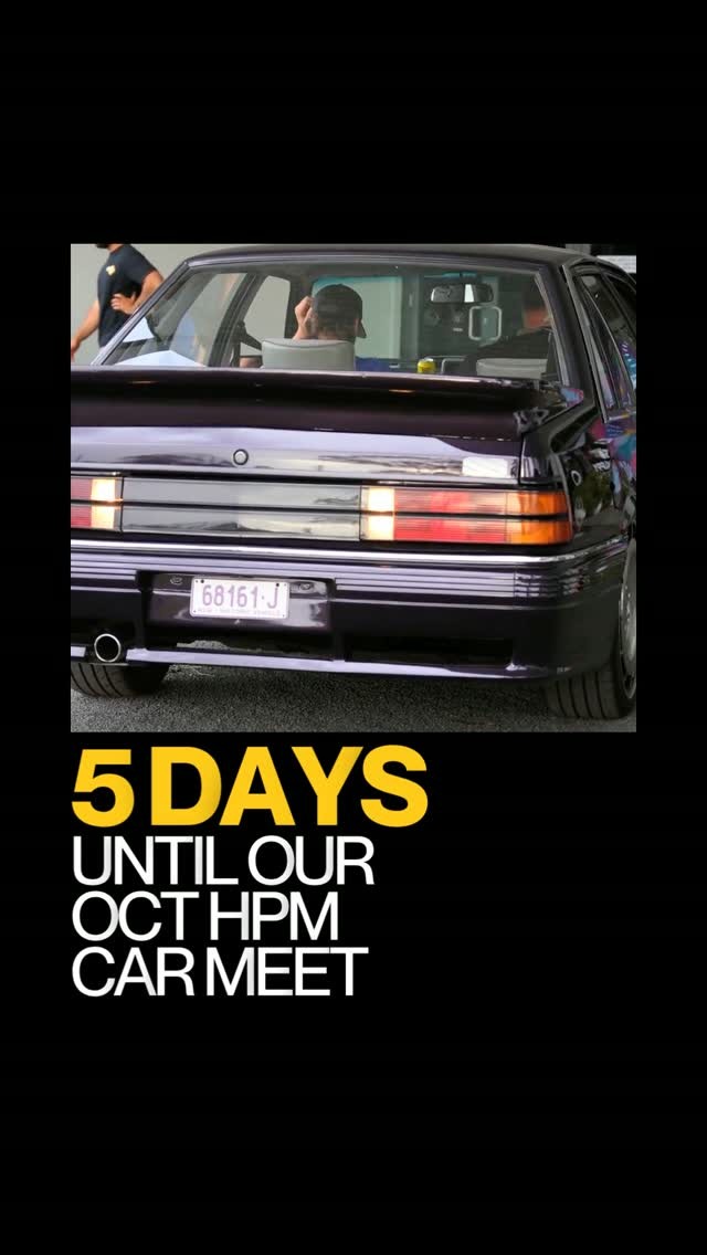 October HPM Car Meet — car meet in Sydney, NSW on Saturday 3 October 2026