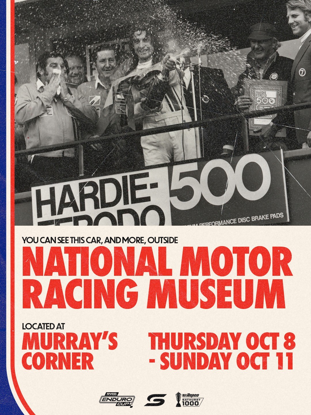National Motor Racing Museum Car Display — Muscle/Exotic spectator event in Bathurst, NSW on Thursday 8 October 2026