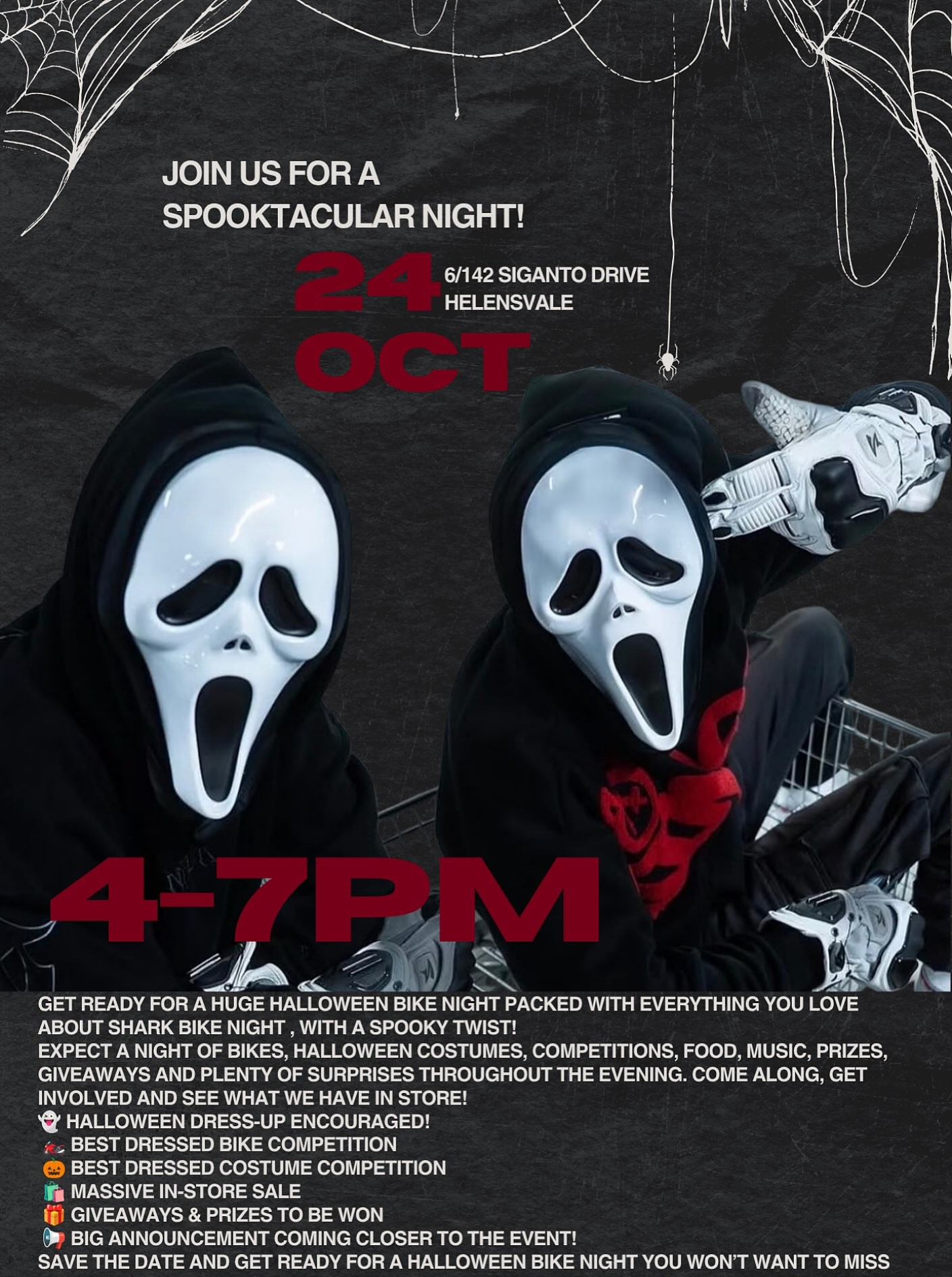Halloween Bike Night — car meet in Gold Coast, QLD on Saturday 24 October 2026