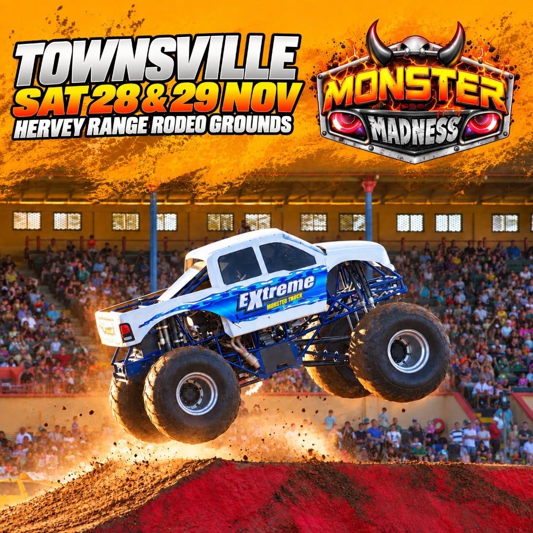 Monster Madness North Queensland Tour - Townsville — spectator event in Townsville, QLD on Saturday 28 November 2026