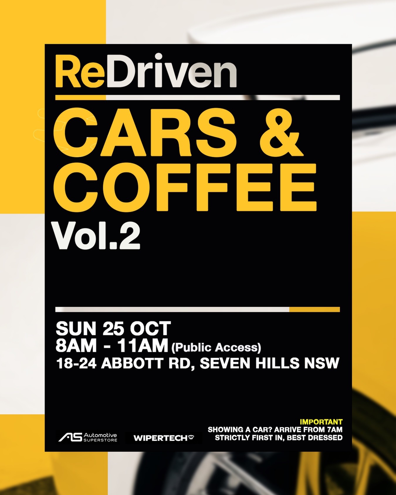 ReDriven Cars & Coffee Vol.2 — Euro car meet in Sydney, NSW on Sunday 25 October 2026