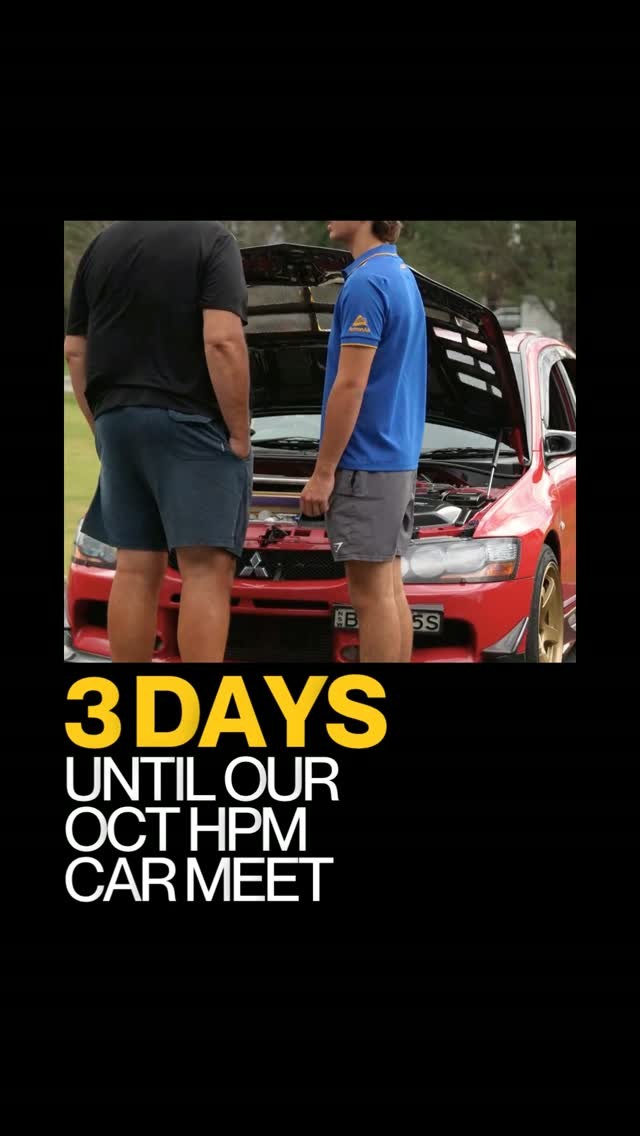 OCT HPM CAR MEET — car meet in Sydney, NSW on Saturday 3 October 2026