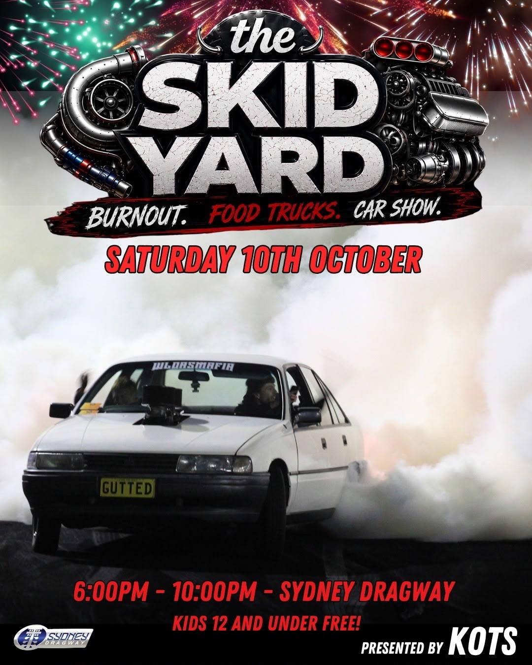 The Skid Yard — Muscle spectator event in Sydney, NSW on Saturday 10 October 2026