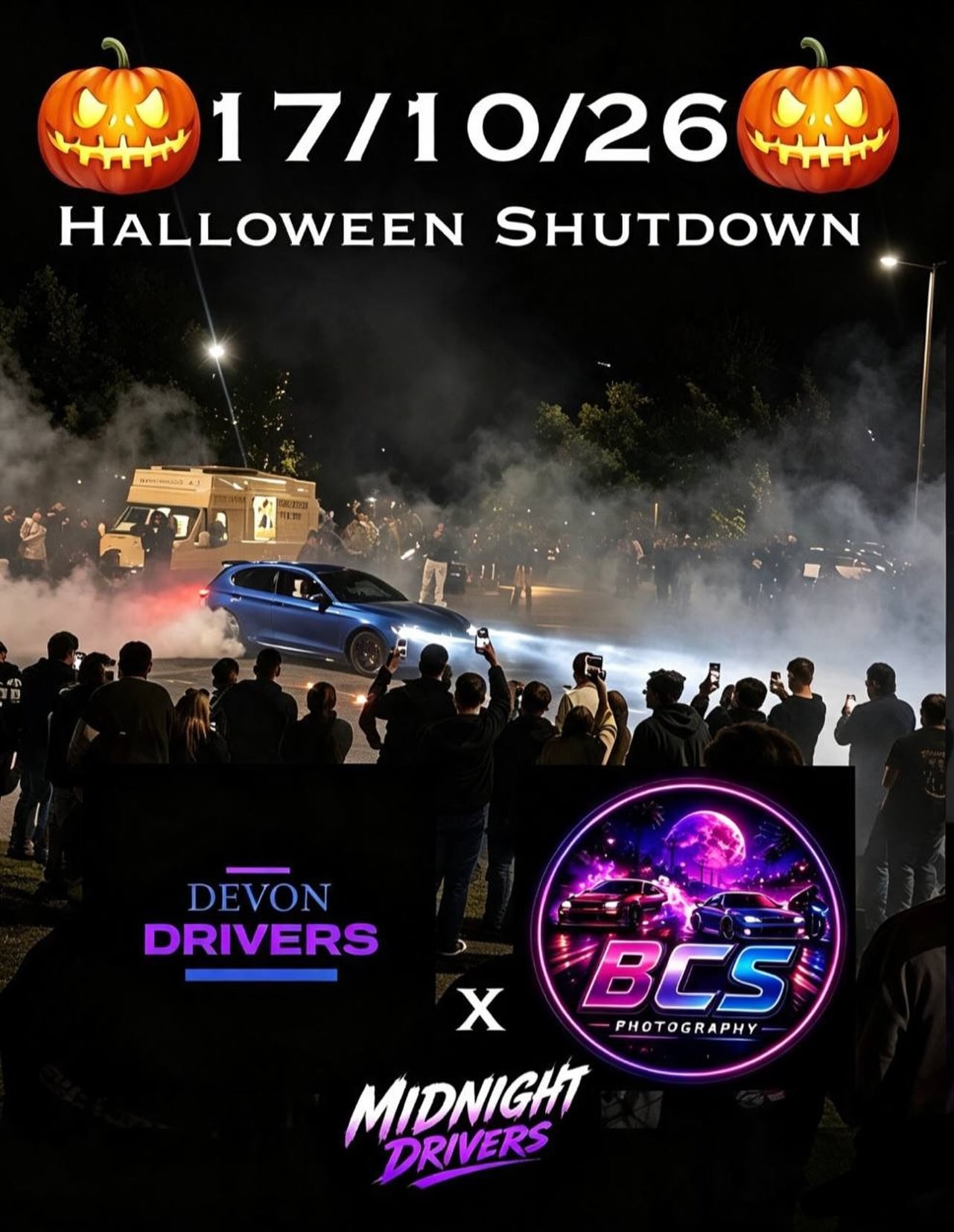 Halloween Shutdown — car meet in International on Saturday 17 October 2026