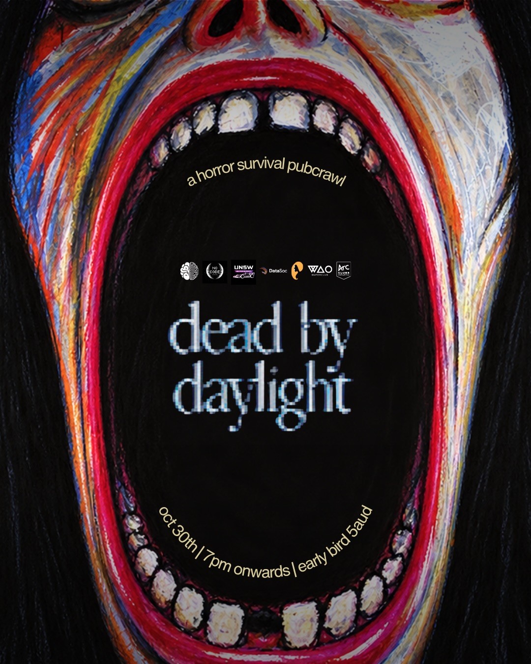 Dead by Daylight: Halloween Pub Crawl — car meet in Sydney, NSW on Friday 30 October 2026