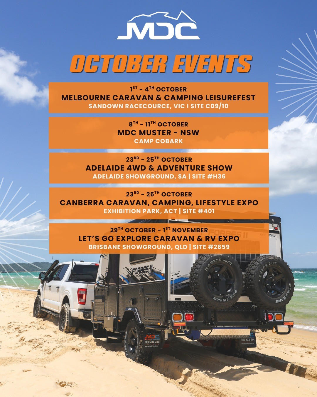 MDC Muster - NSW — 4x4 car meet in Sydney, NSW on Thursday 8 October 2026