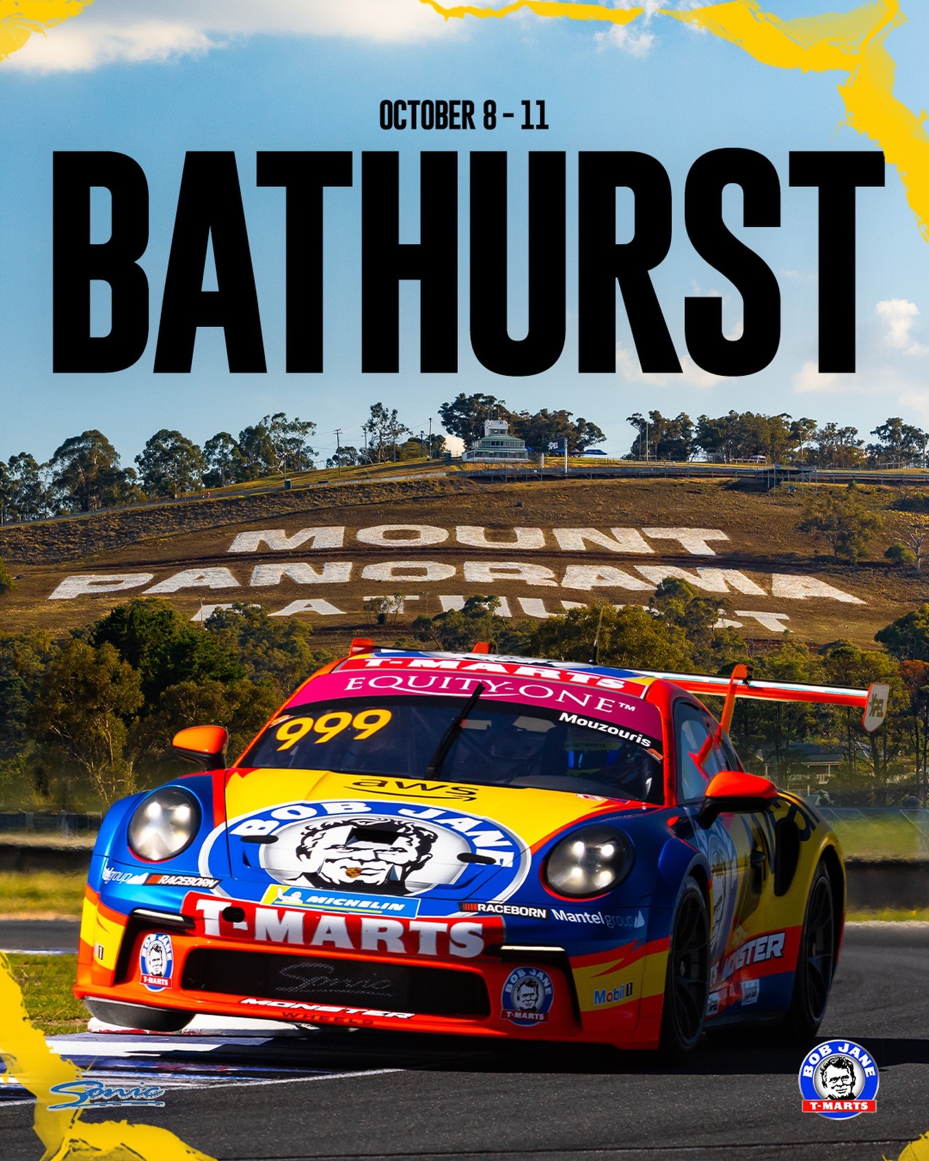 Porsche Carrera Cup Australia Round 5 — Euro spectator event in Bathurst, NSW on Thursday 8 October 2026