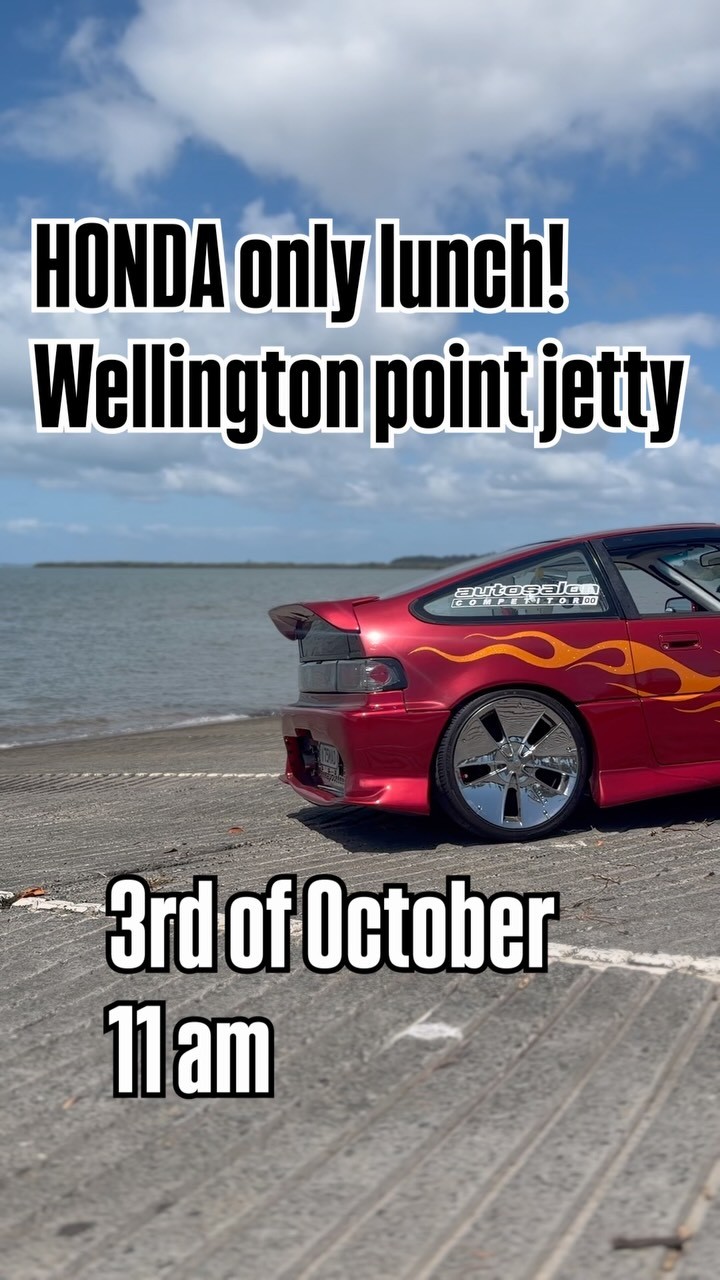HONDA only lunch! — JDM/Stance car meet in Brisbane, QLD on Saturday 3 October 2026