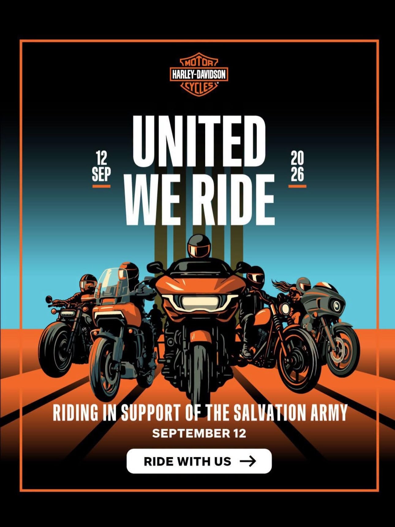 United We Ride — car meet in Adelaide, SA on Saturday 12 September 2026