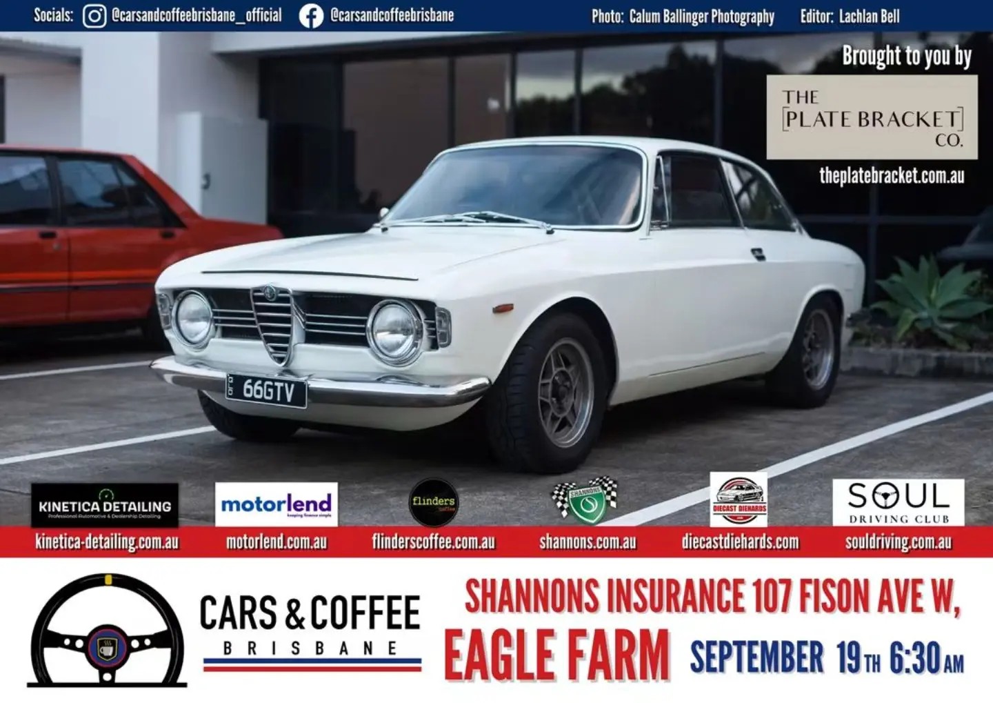 Cars & Coffee Brisbane — Classic car meet in Brisbane, QLD on Saturday 19 September 2026