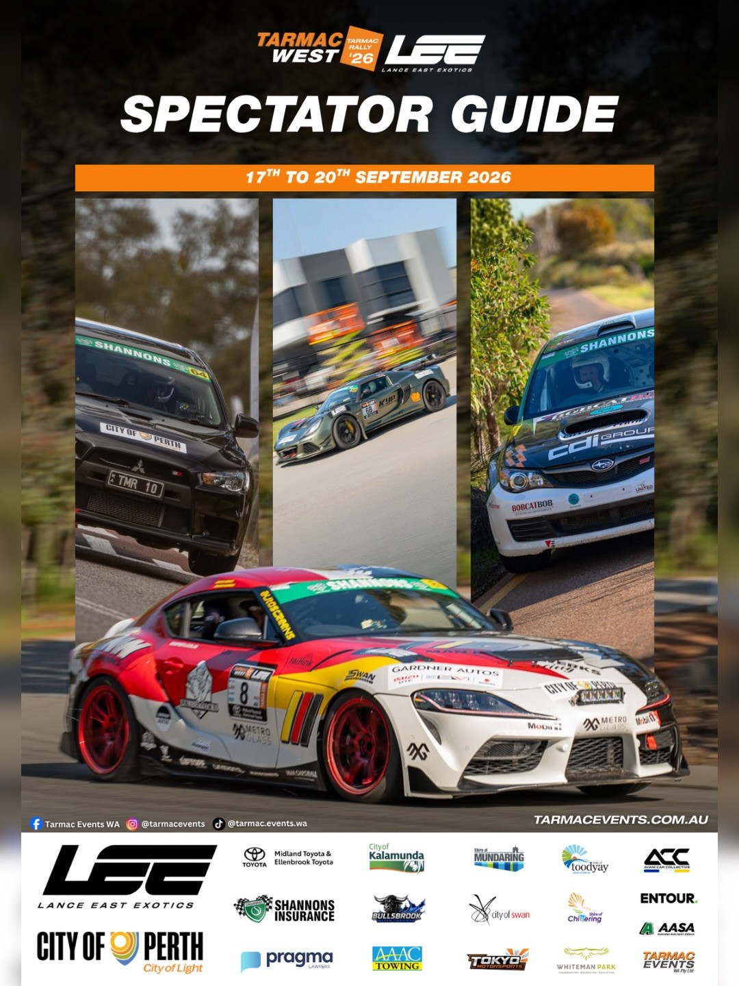 Tarmac West 2026 — Classic/Euro spectator event in Perth, WA on Thursday 17 September 2026