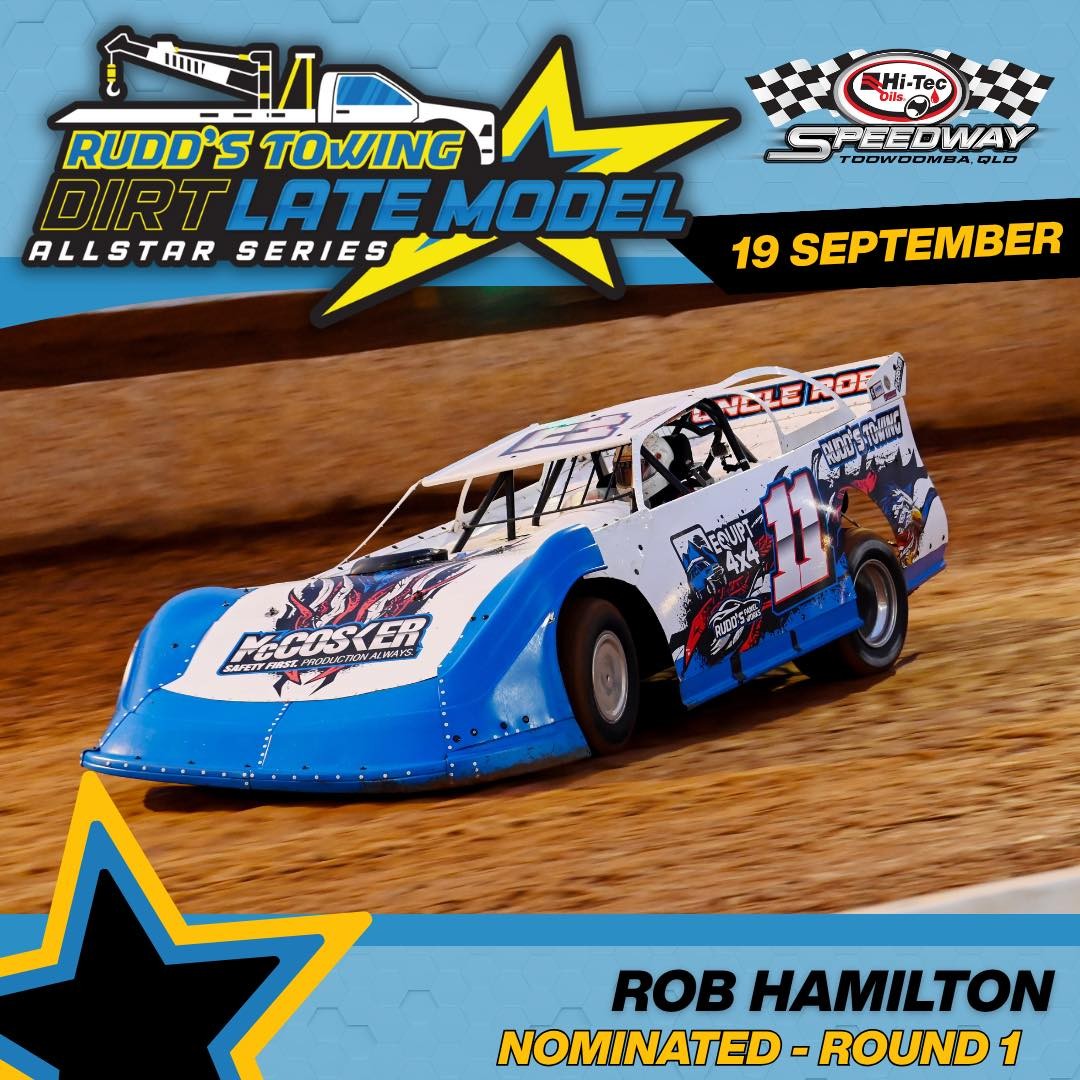 Rudd's Towing Dirt Late Model Allstar Series - Round 1 — Muscle spectator event in Toowoomba, QLD on Saturday 19 September 2026
