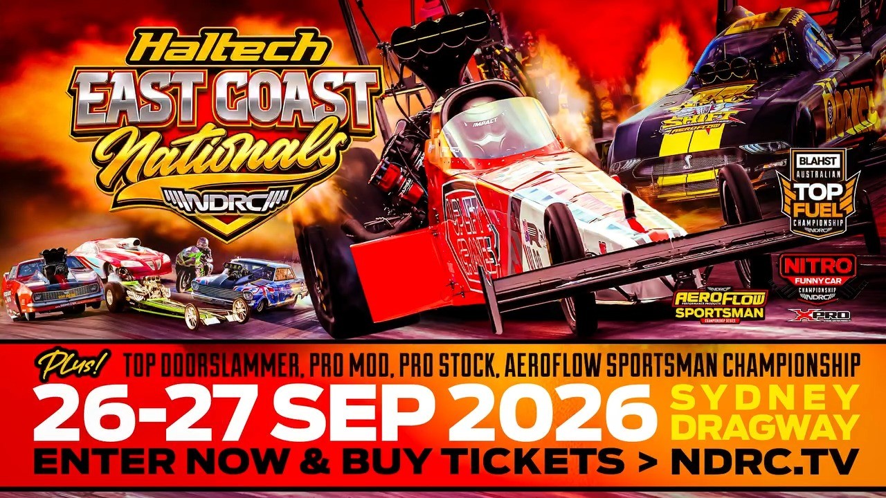 Haltech East Coast Nationals — Muscle spectator event in Sydney, NSW on Saturday 26 September 2026