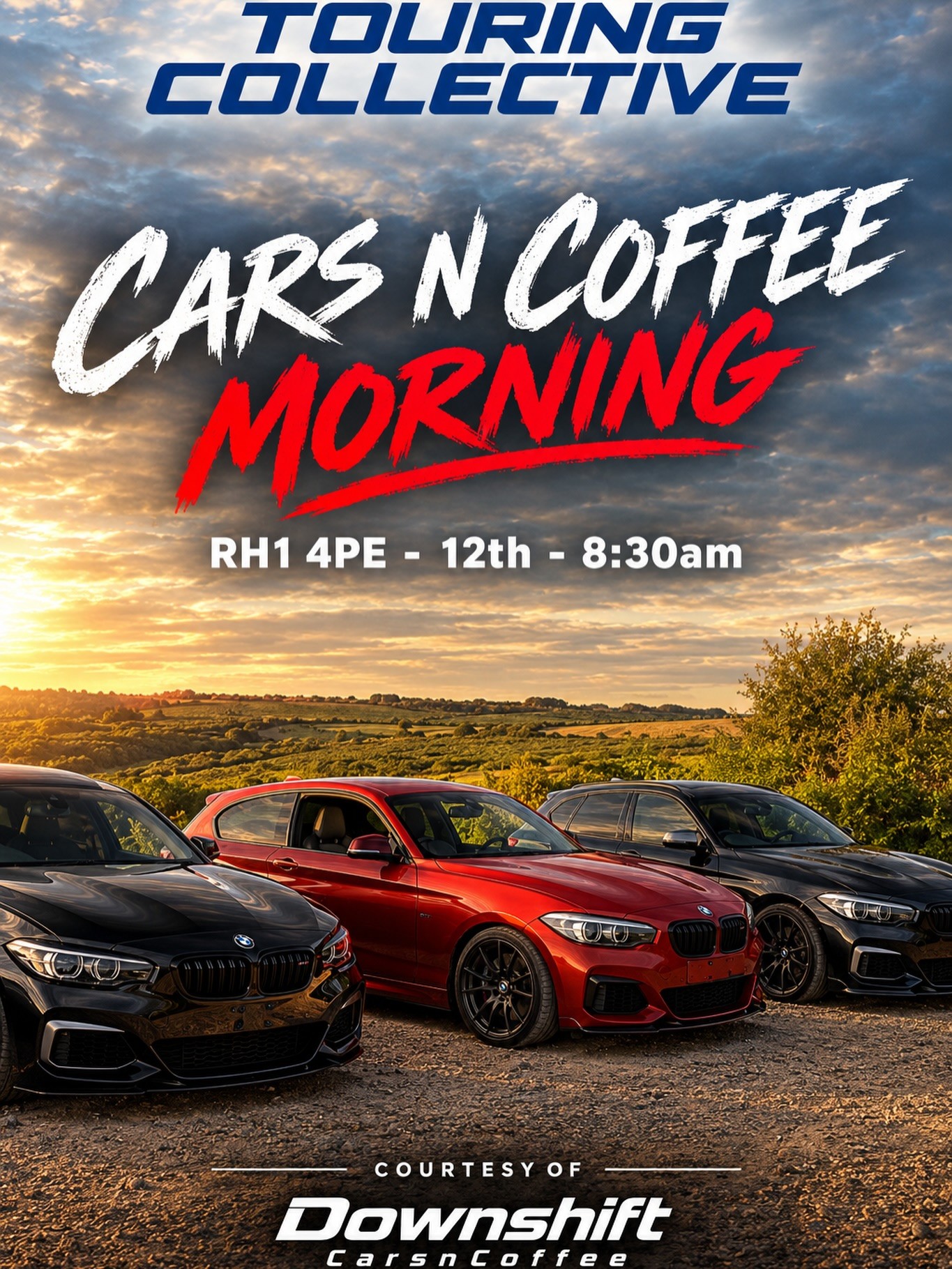 Cars n Coffee Morning — Euro car meet in International on Saturday 12 September 2026