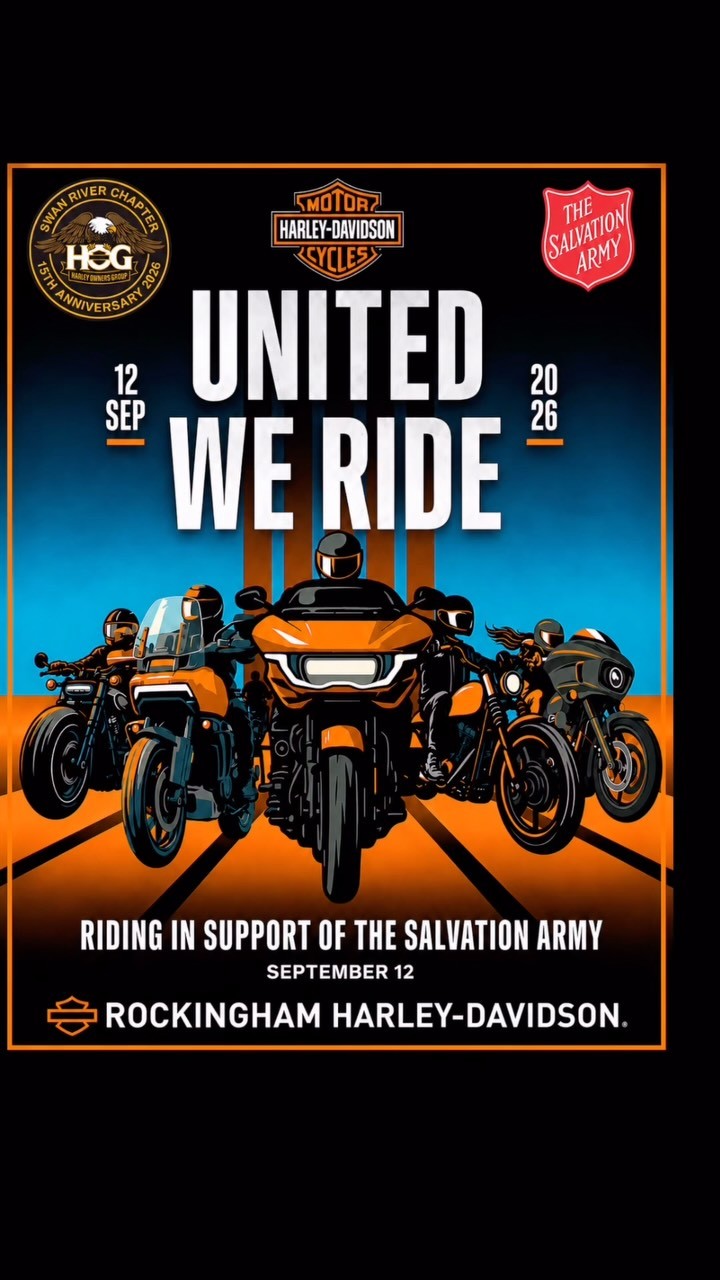 United We Ride — car meet in Perth, WA on Saturday 12 September 2026