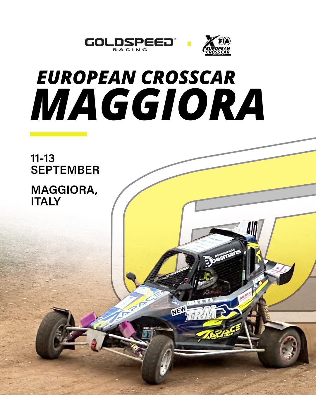 European Crosscar Maggiora — spectator event in International on Friday 11 September 2026