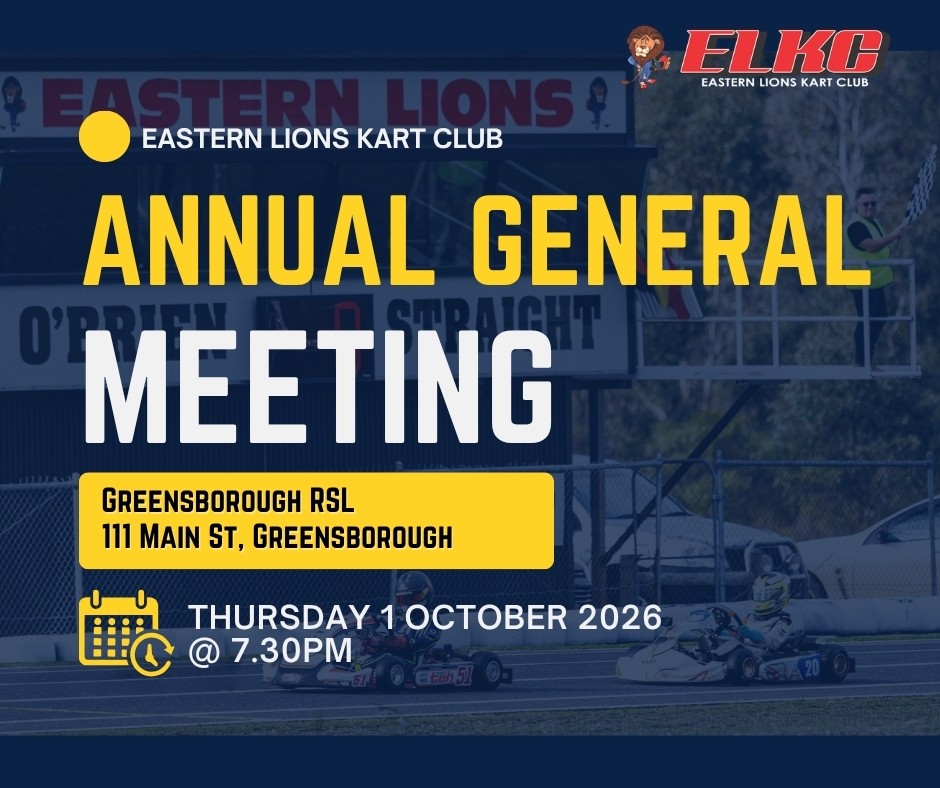 Annual General Meeting — car meet in Melbourne, VIC on Thursday 1 October 2026