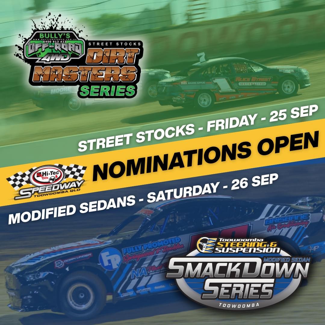 Thunder on the Downs — Muscle track day in Toowoomba, QLD on Friday 25 September 2026