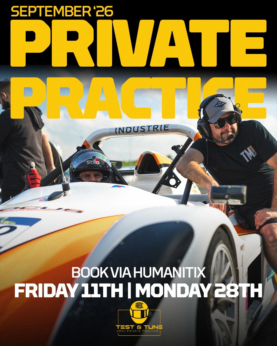 ARDC Private Practice — track day in Sydney, NSW on Friday 11 September 2026