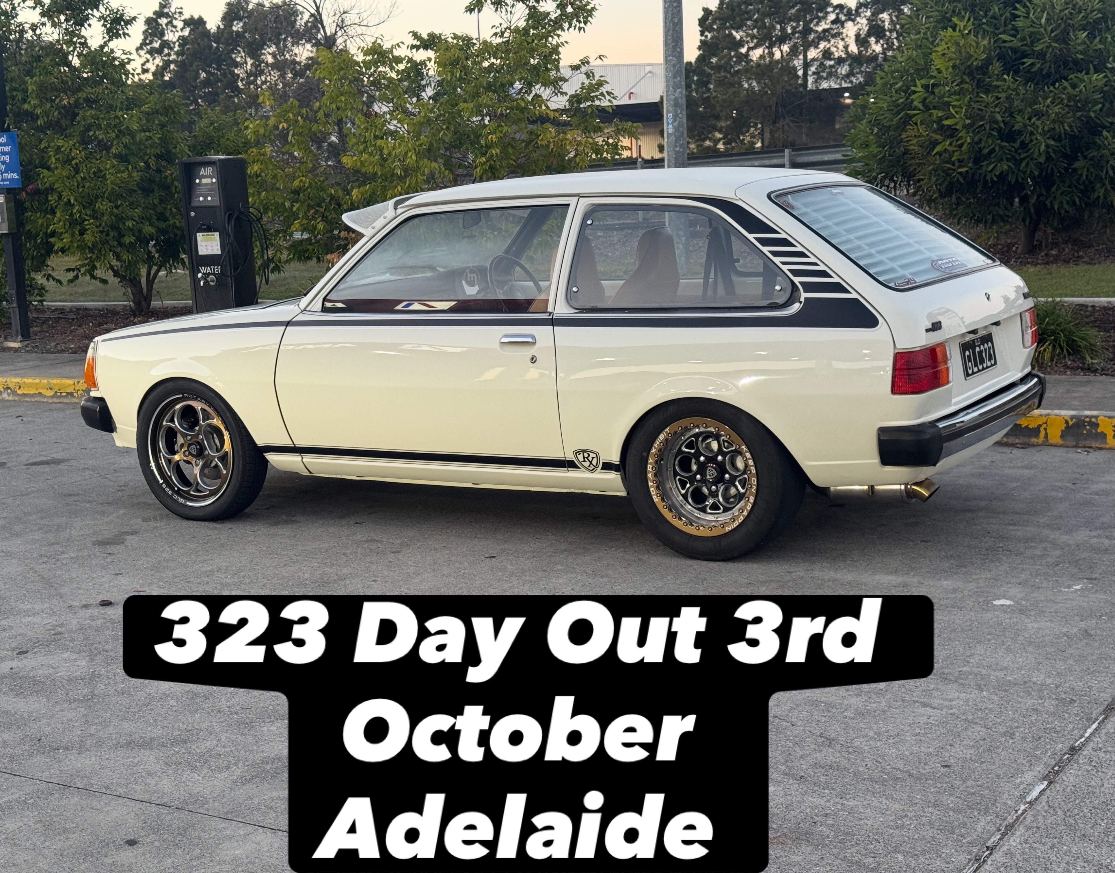323 Day Out — JDM/Classic car meet in Adelaide, SA on Saturday 3 October 2026