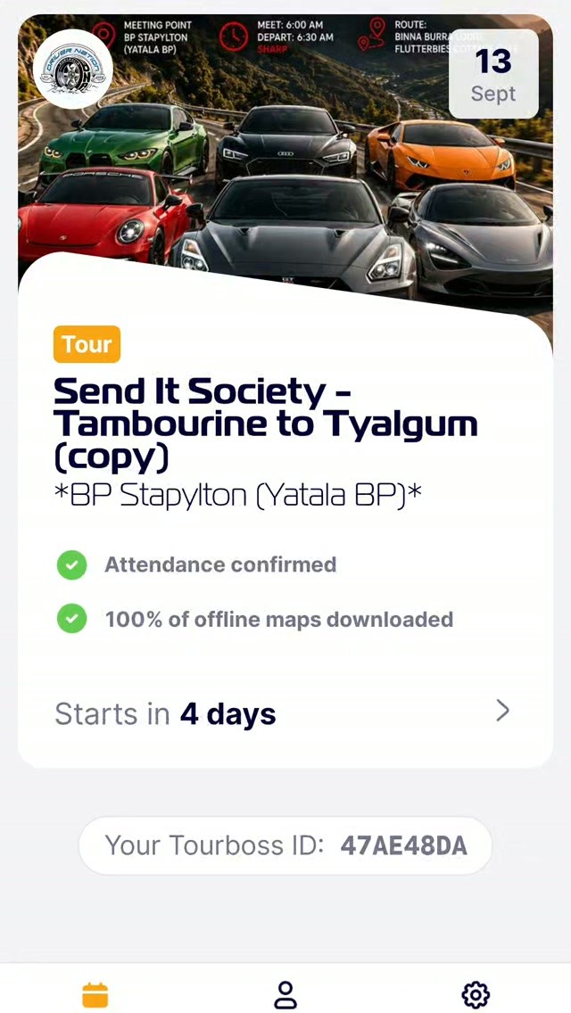 Send It Society - Tambourine to Tyalgum — Euro/Exotic car meet in Gold Coast, QLD on Sunday 13 September 2026