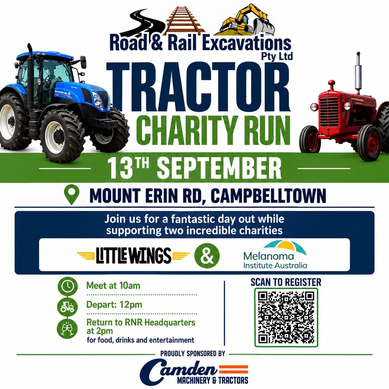 Tractor Charity Run — car meet in Sydney, NSW on Sunday 13 September 2026