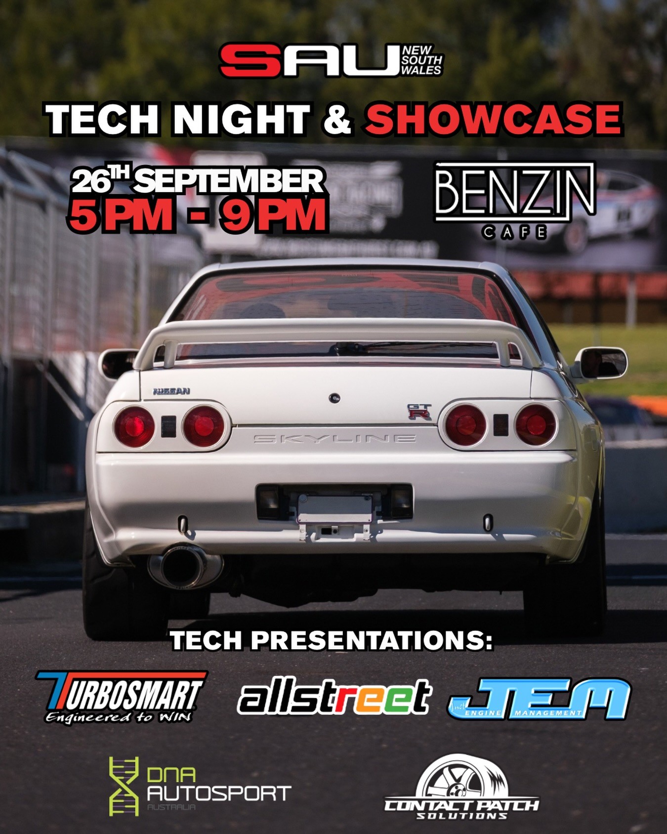 Tech Night & Showcase — JDM car meet in Sydney, NSW on Saturday 26 September 2026
