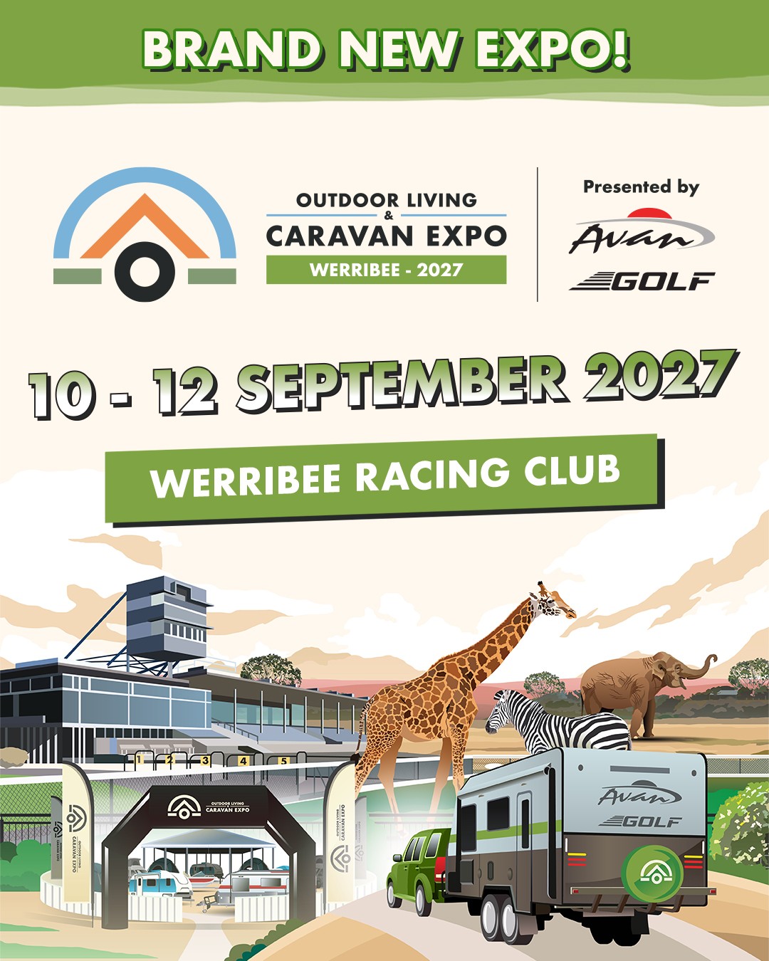 Werribee Outdoor Living & Caravan Expo — 4x4 spectator event in Melbourne, VIC on Friday 10 September 2027