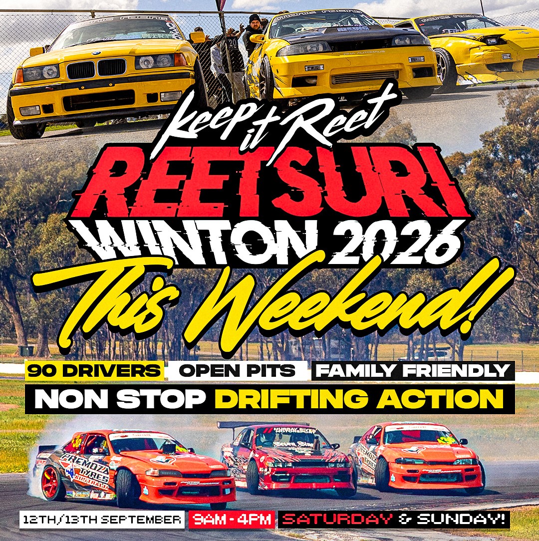 REETSURI — Euro/JDM spectator event in Melbourne, VIC on Saturday 12 September 2026