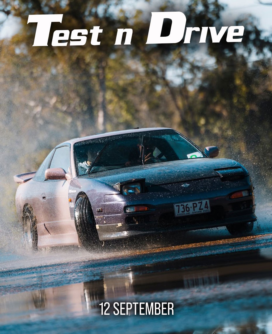Test n Drive — JDM track day in Brisbane, QLD on Saturday 12 September 2026