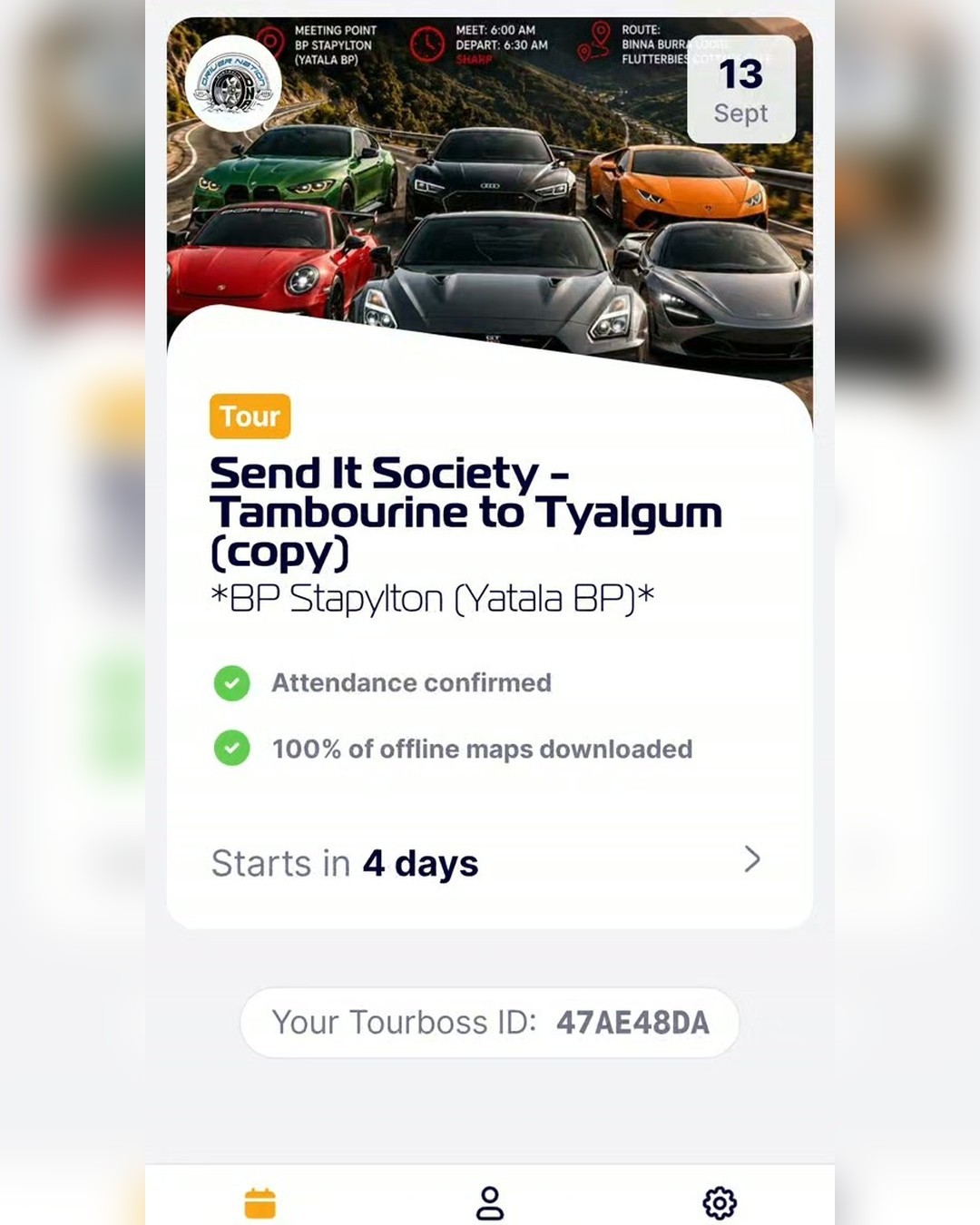 Tambourine to Tyalgum Tour — Euro/Exotic car meet in Gold Coast, QLD on Sunday 13 September 2026