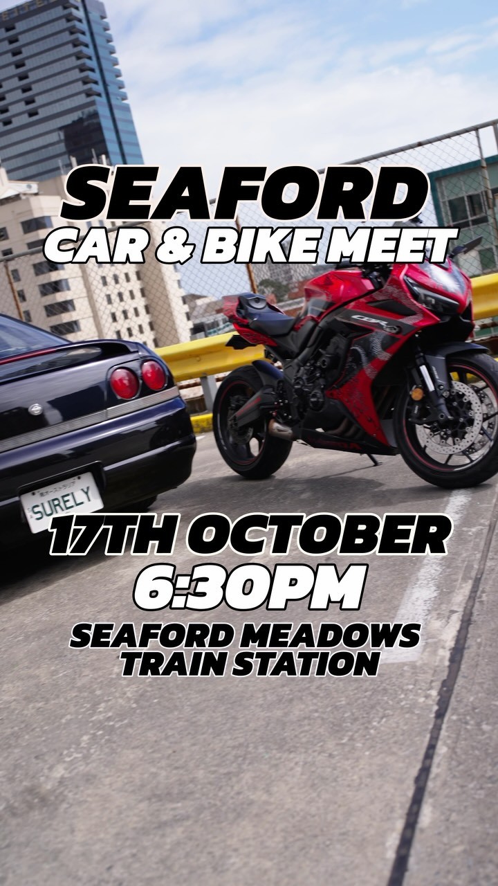 Seaford Car & Bike Meet — JDM car meet in Adelaide, SA on Saturday 17 October 2026