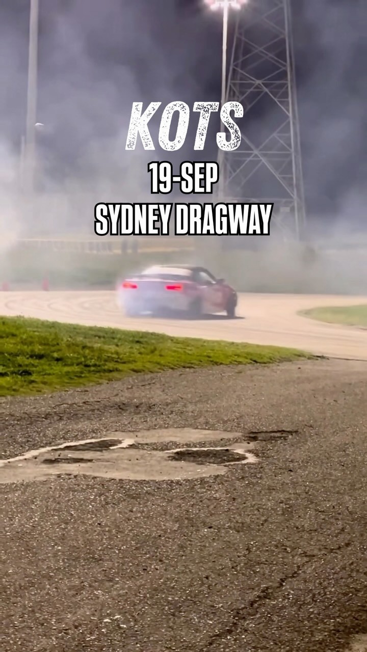 KOTS x ADC Super Drift Round Two — JDM/Muscle spectator event in Sydney, NSW on Saturday 19 September 2026