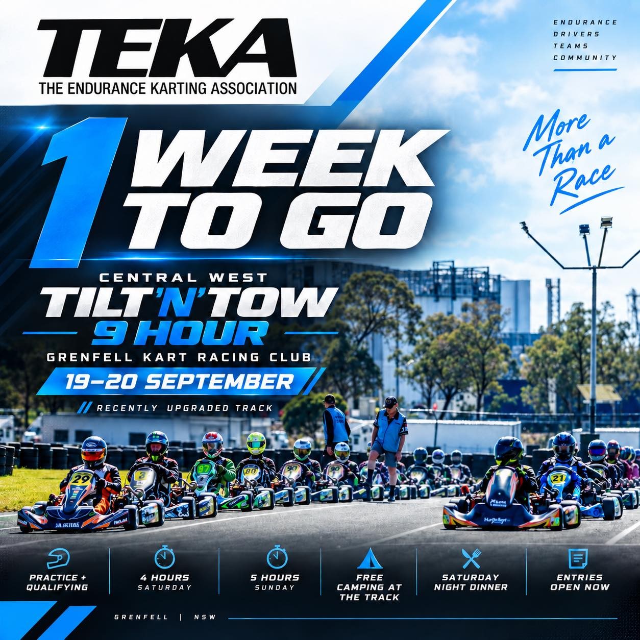 Central West Tilt 'N' Tow 9 Hour — track day in Sydney, NSW on Saturday 19 September 2026