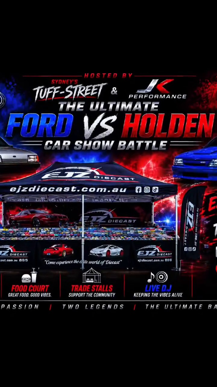 Ford vs Holden Battle — Muscle/JDM car meet in Sydney, NSW on Saturday 19 September 2026