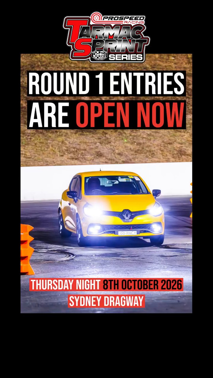 Pro Speed Racing Tarmac Sprint Series - Round 1 — Classic/Euro track day in Sydney, NSW on Thursday 8 October 2026
