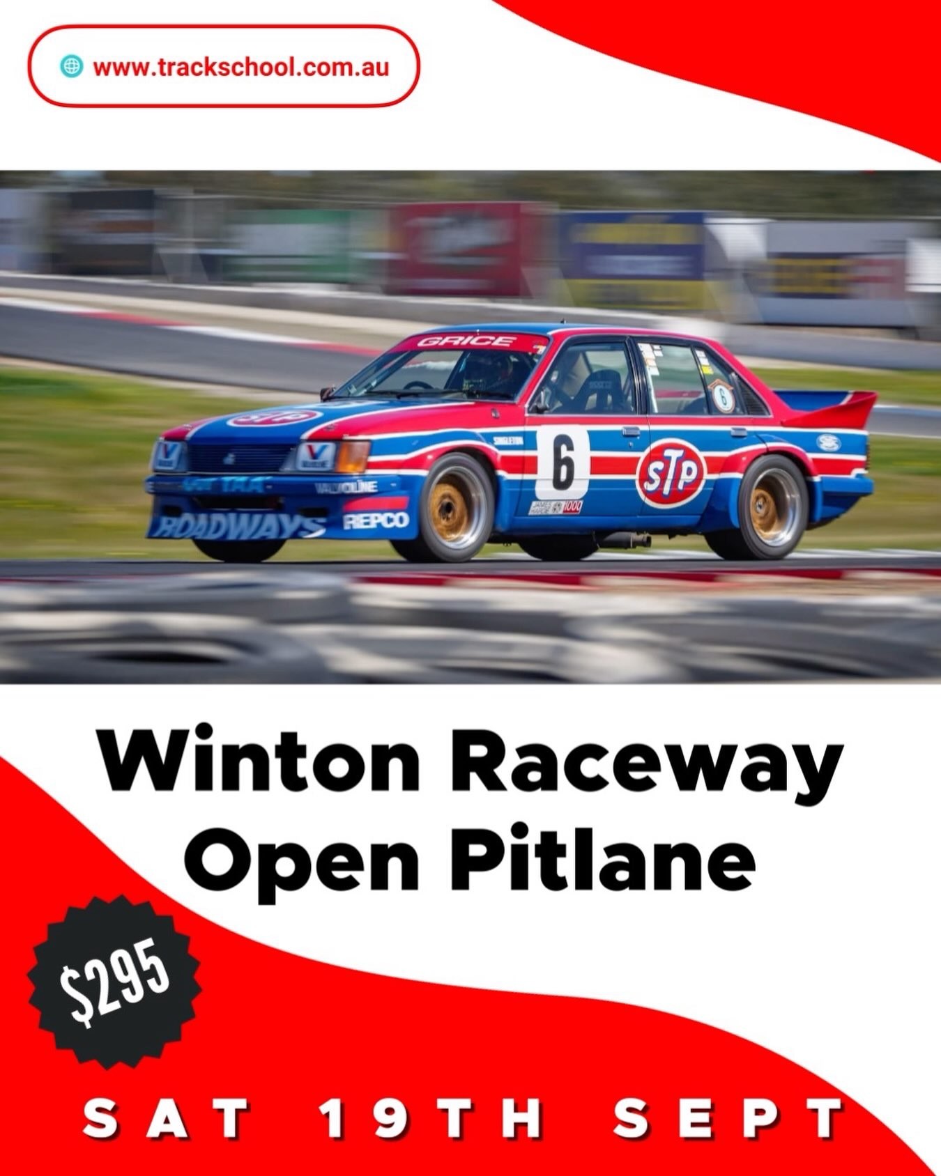 Winton Raceway Open Pitlane — track day in Melbourne, VIC on Saturday 19 September 2026