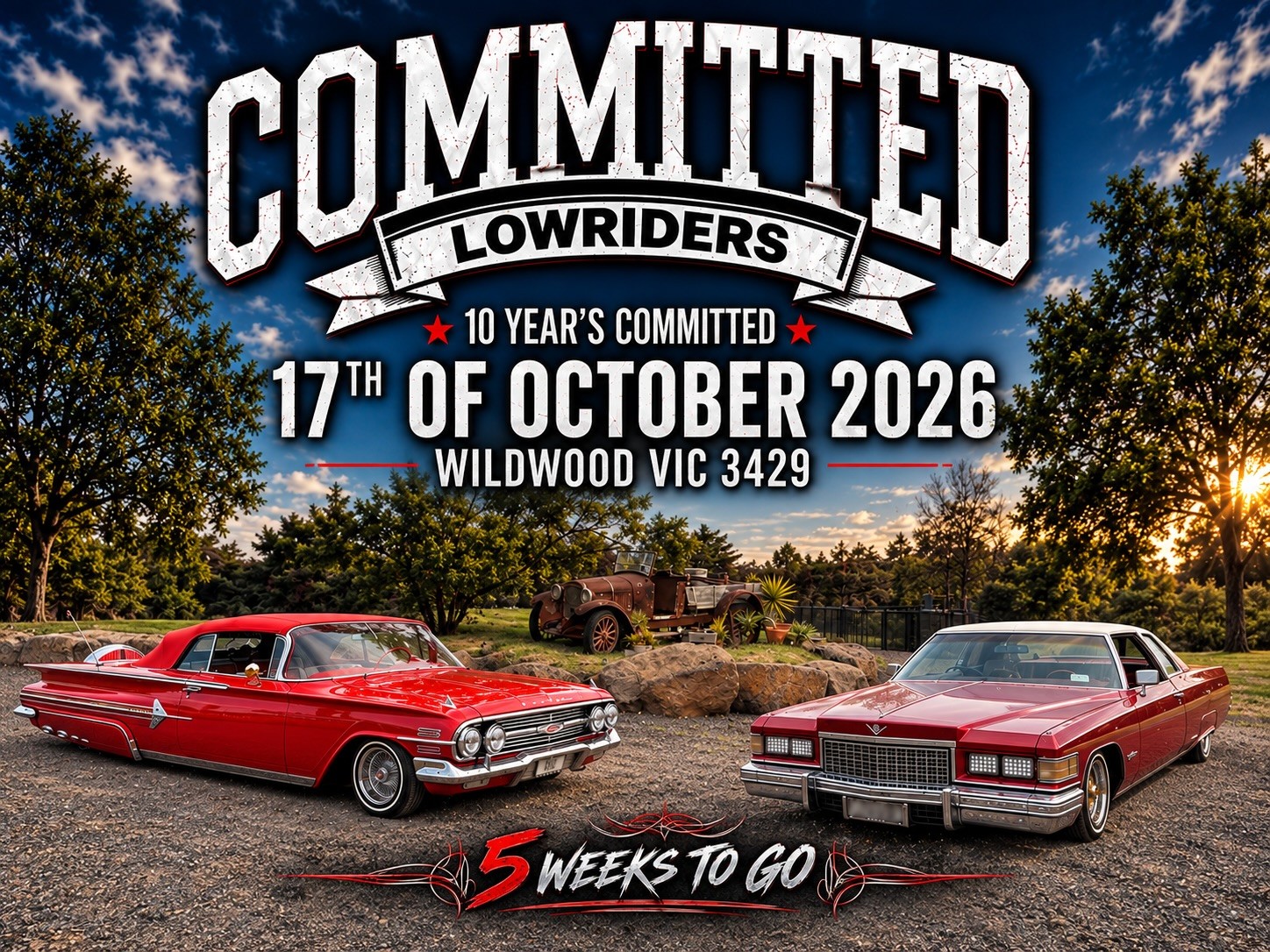10 Year's Committed — Stance/Classic car meet in Melbourne, VIC on Saturday 17 October 2026