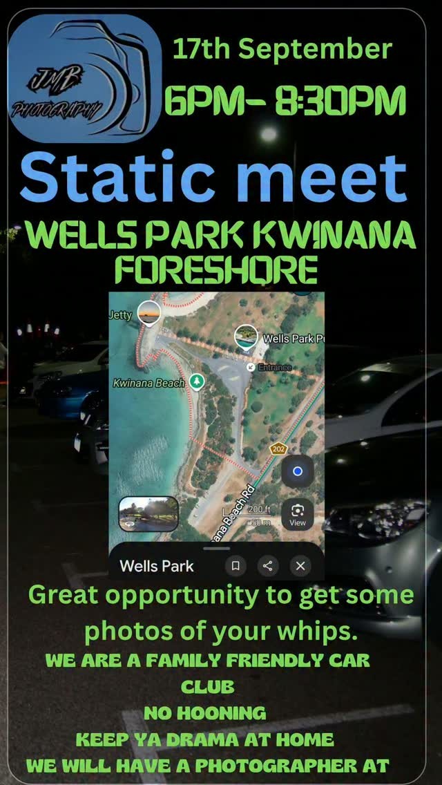 Static Meet — car meet in Perth, WA on Thursday 17 September 2026