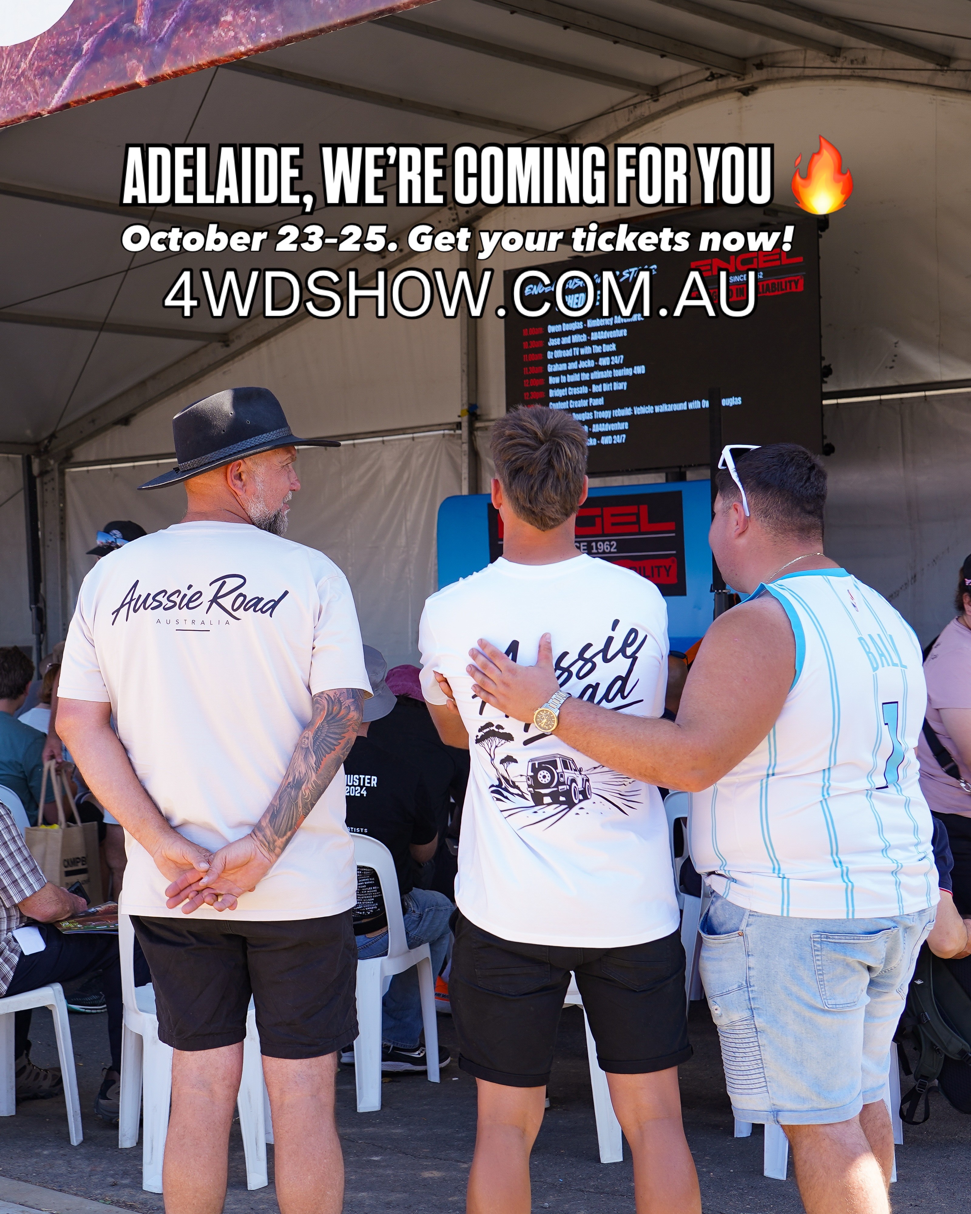 Adelaide 4WD and Adventure Show — 4x4 spectator event in Adelaide, SA on Friday 23 October 2026