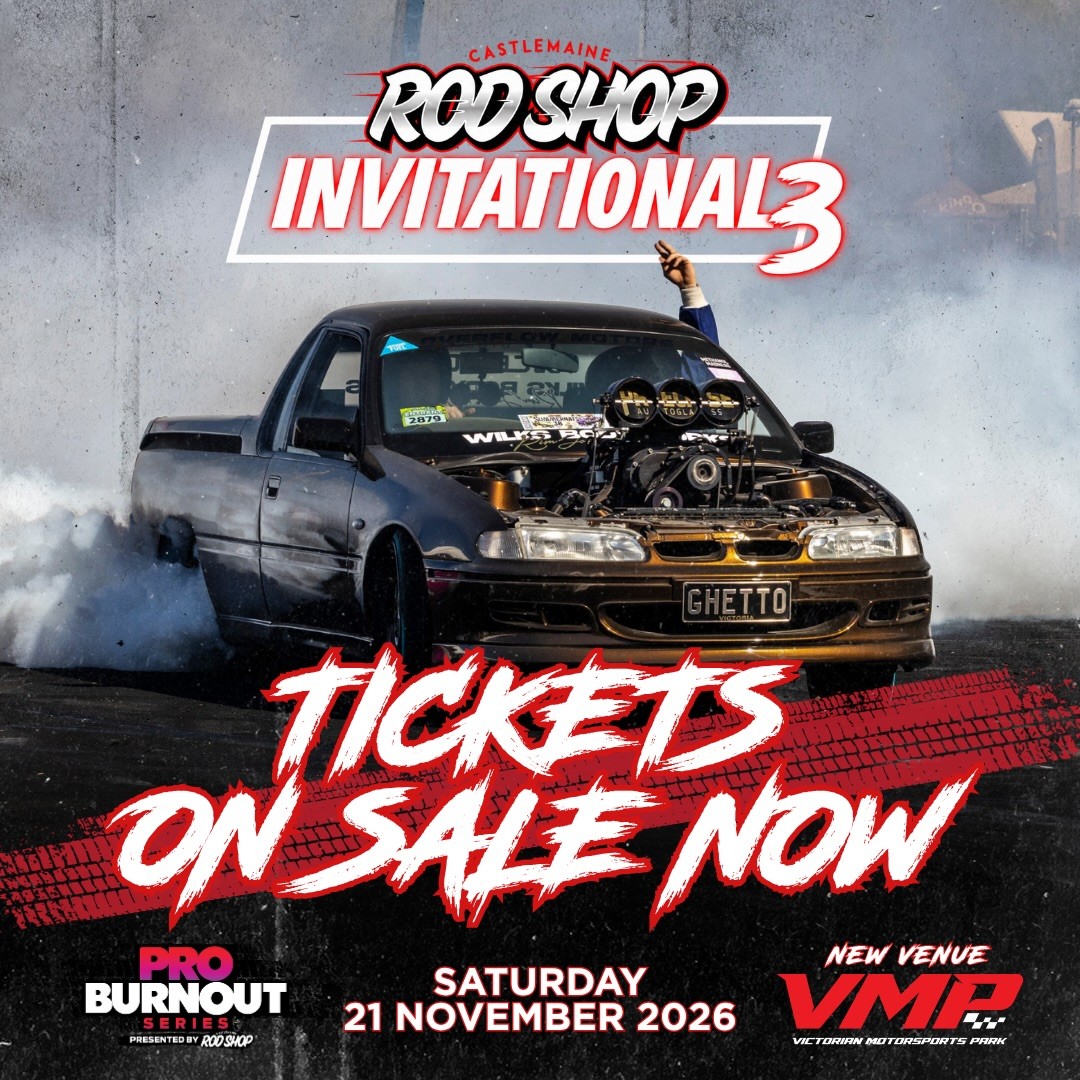 Rod Shop Invitational 3 — Muscle spectator event in Melbourne, VIC on Saturday 21 November 2026
