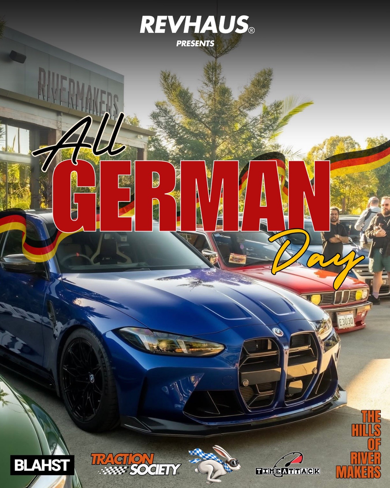 All German Day — Euro car meet in Brisbane, QLD on Saturday 17 October 2026