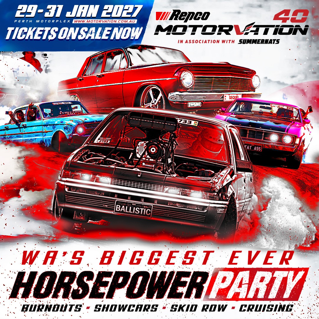 Repco Motorvation 40 — Muscle/Classic spectator event in Perth, WA on Friday 29 January 2027