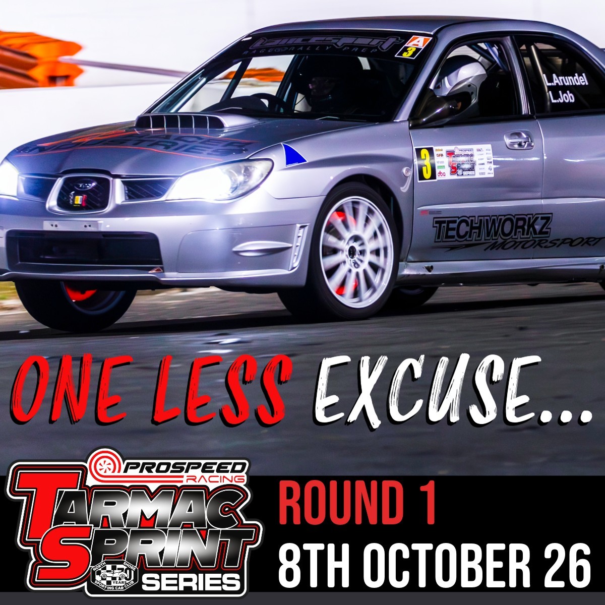 Prospeed Racing Tarmac Sprint Series Round 1 — JDM track day in Sydney, NSW on Thursday 8 October 2026