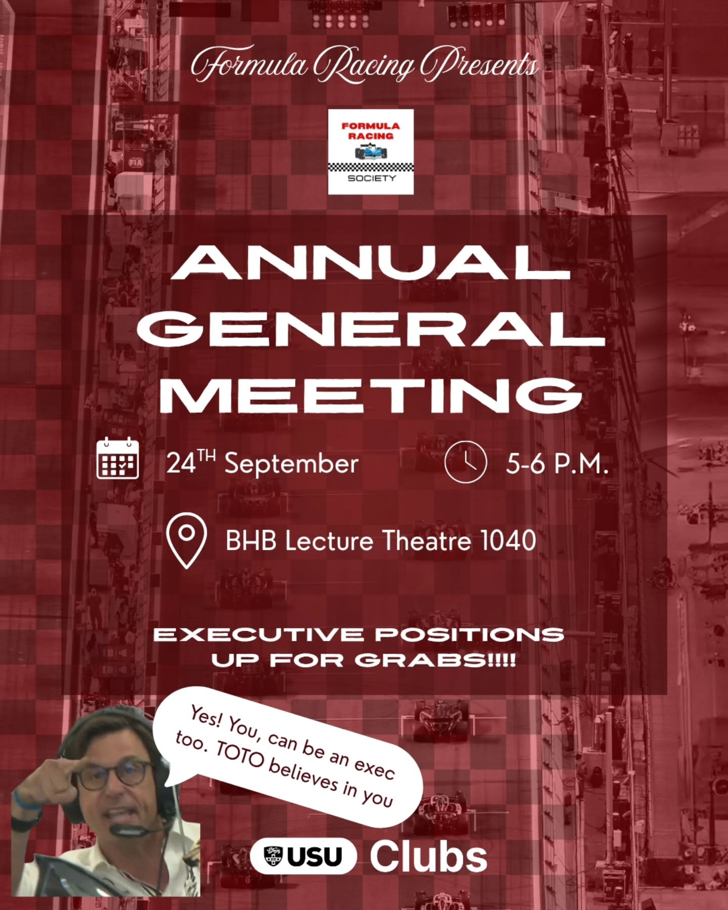Annual General Meeting — car meet in Sydney, NSW on Thursday 24 September 2026