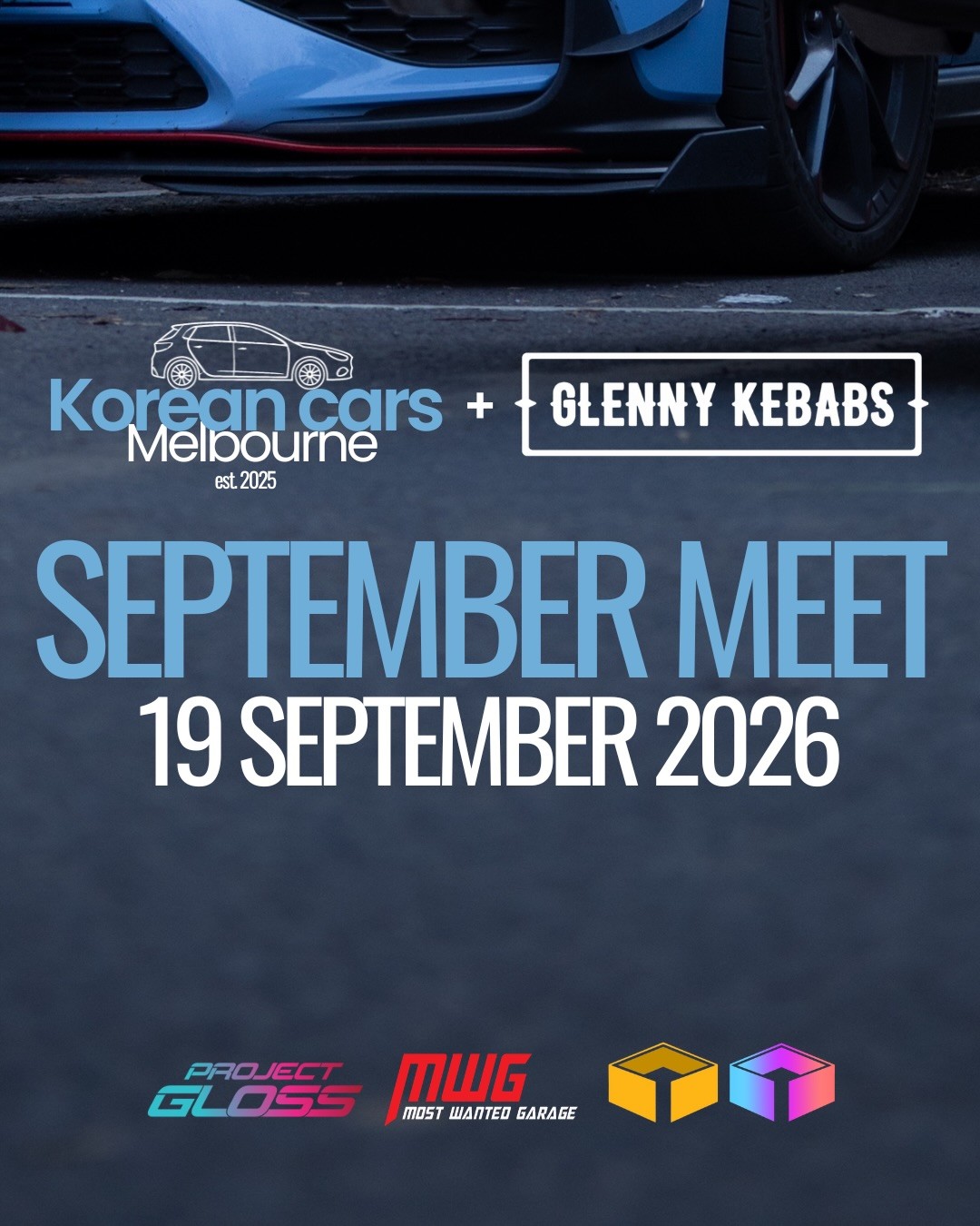 September Meet — car meet in Melbourne, VIC on Saturday 19 September 2026