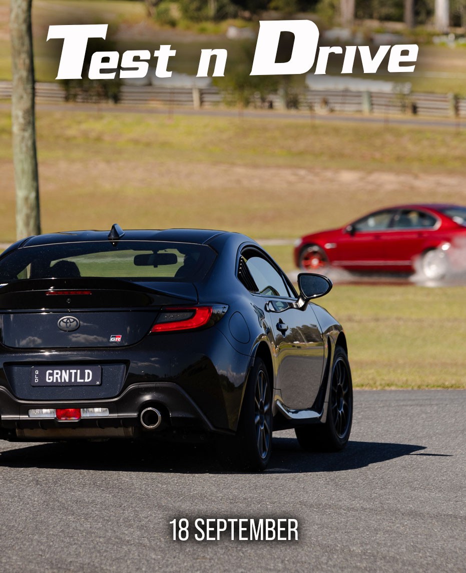 Test n Drive — JDM track day in Brisbane, QLD on Friday 18 September 2026