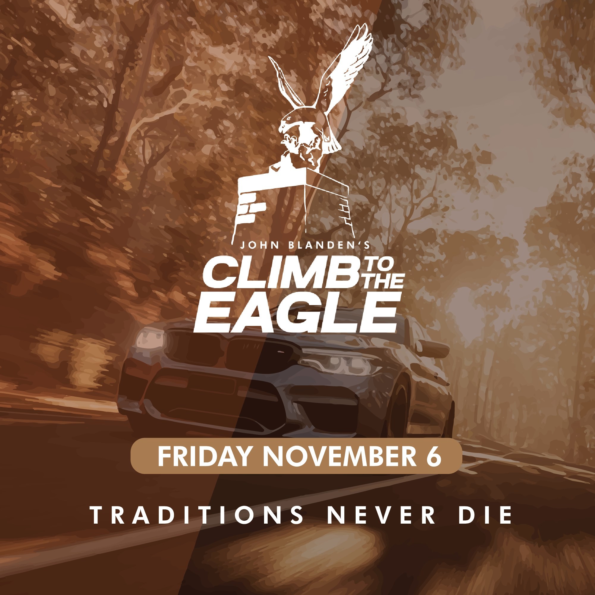 John Blanden's Climb to the Eagle — Classic car meet in Adelaide, SA on Friday 6 November 2026