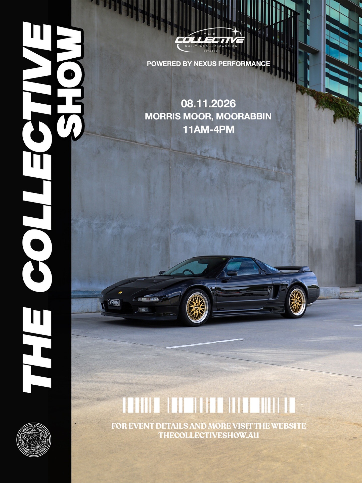 The Collective Show — Euro/JDM car meet in Melbourne, VIC on Sunday 8 November 2026